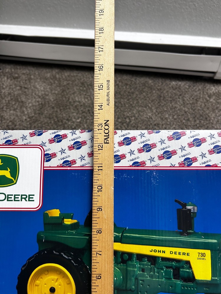 John Deere 730 Diesel Tractor Cookie Jar Released In 2000 with Box