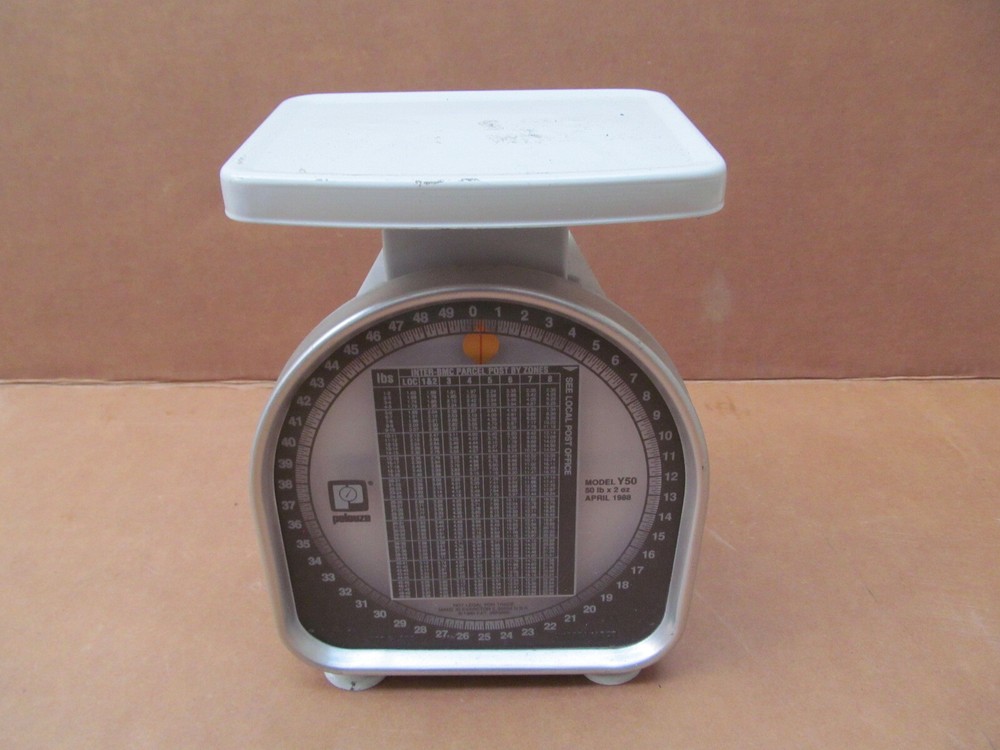 Pelouze Y50 Analog scale 50 lbs capacity x 2 Oz