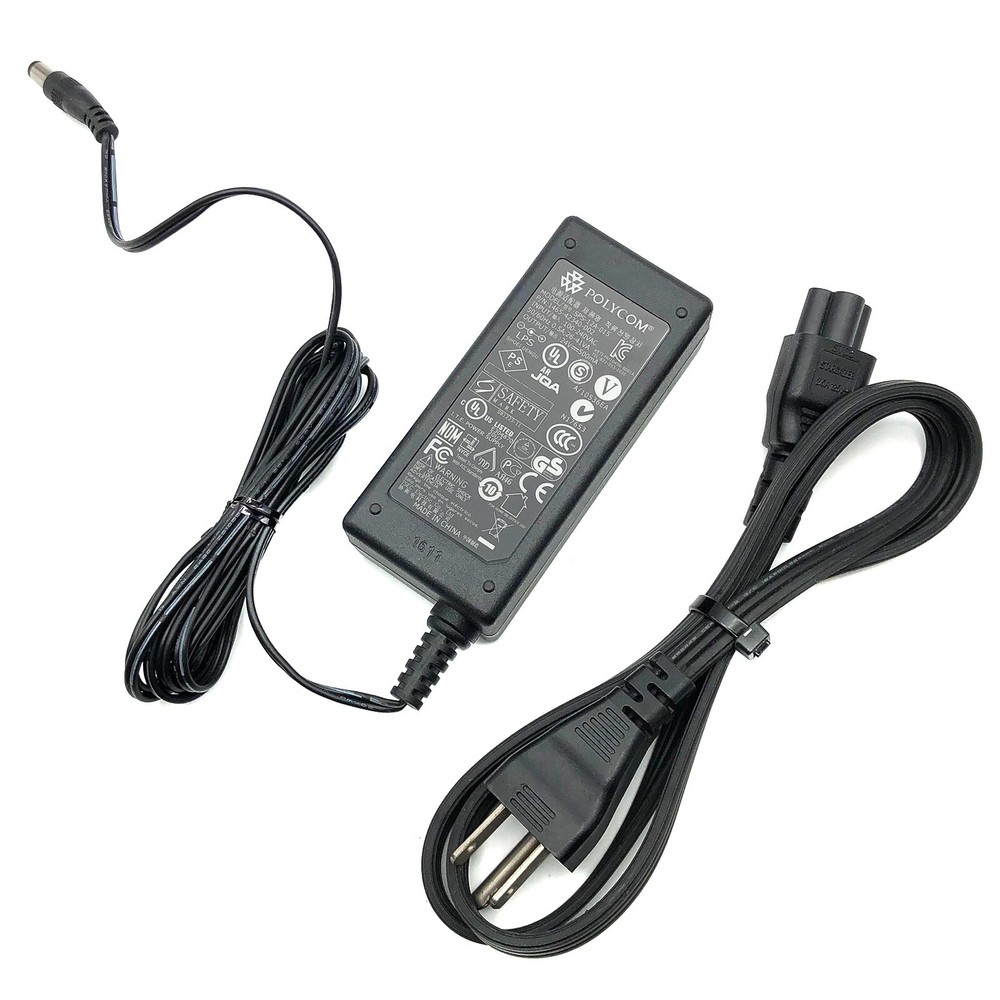 Genuine Polycom Switching AC Power Supply Adapter for Polycom IP430 IP450 IP500