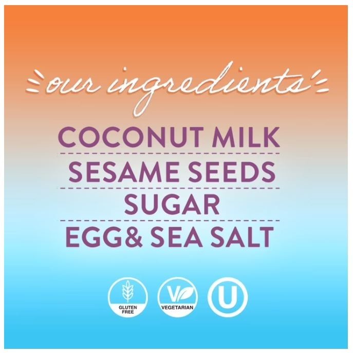 2 pack Ava Organics Mango Coconut Crispy Rollers, 14.1 oz. Fast Dispatch