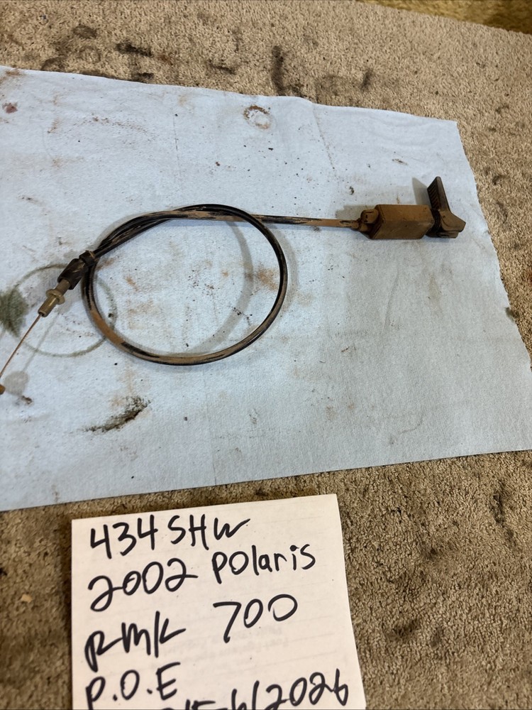 2002 Polaris RMK 700 choke cable lever 434