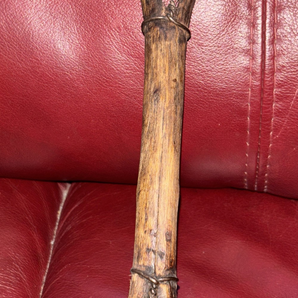 African Rattle Sistrum Double Fork Rattle Bottle Cap Shaker