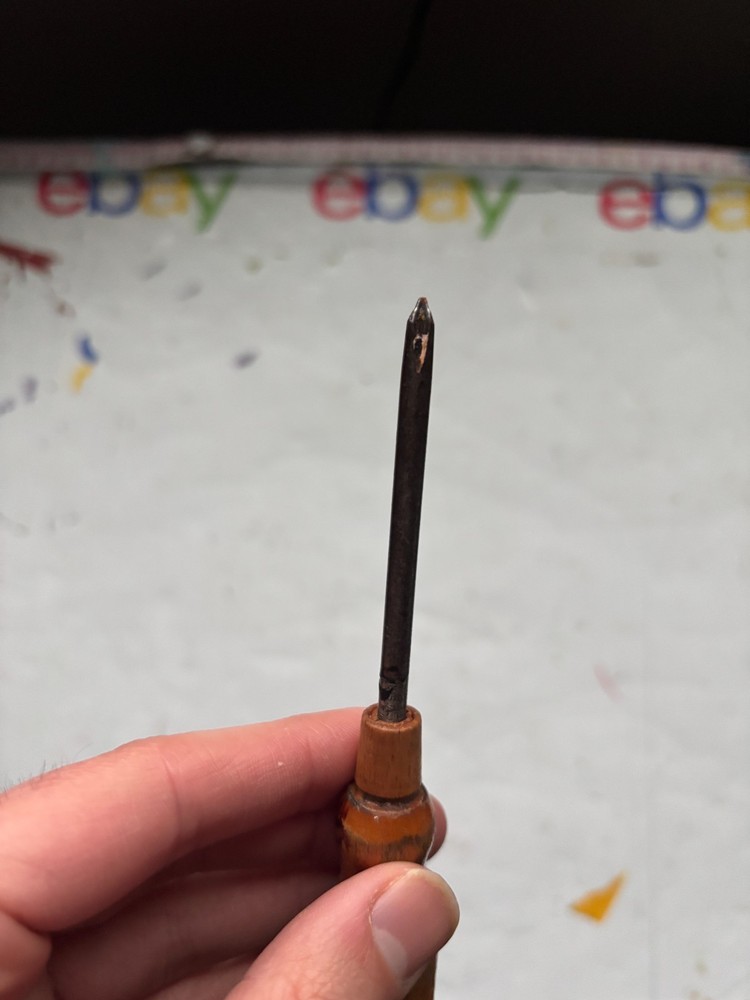 Older Wooden Handle Phillips Screwdriver Lic No. 1