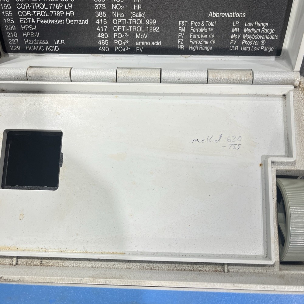 BETZ DR / 2000 DR2000 45800-00 SPECTROPHOTOMETER