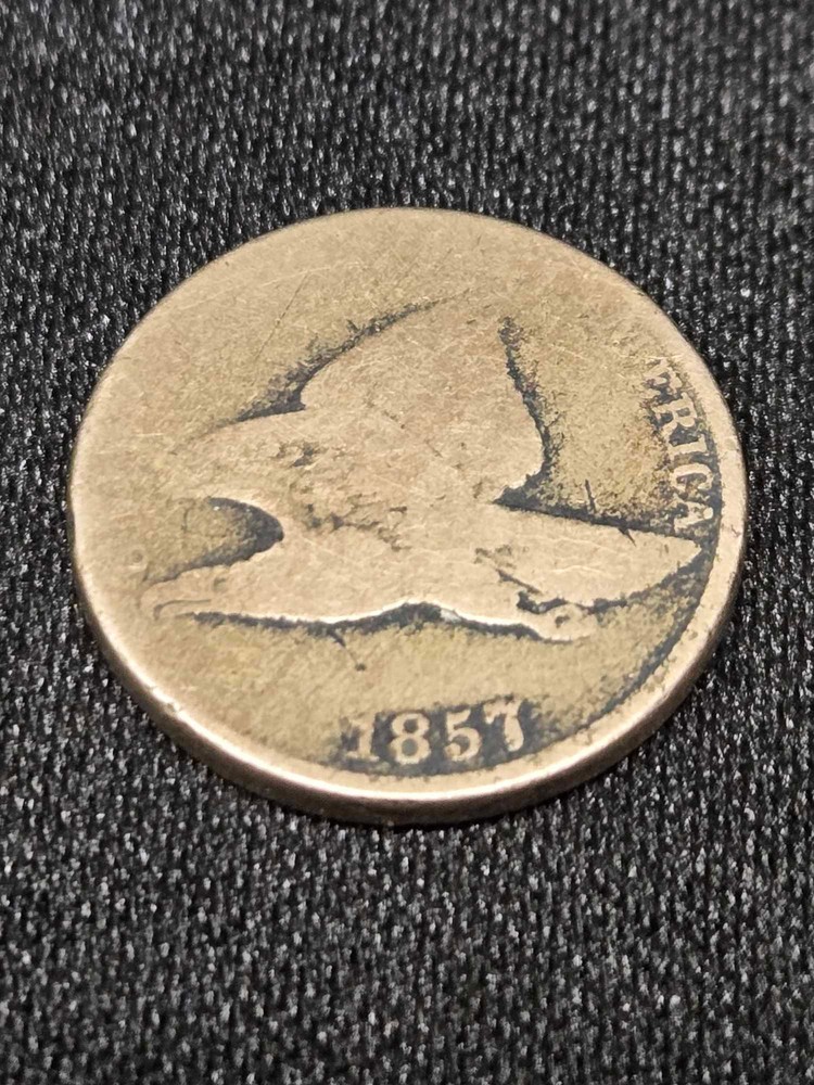 1857 Flying Engle Penny