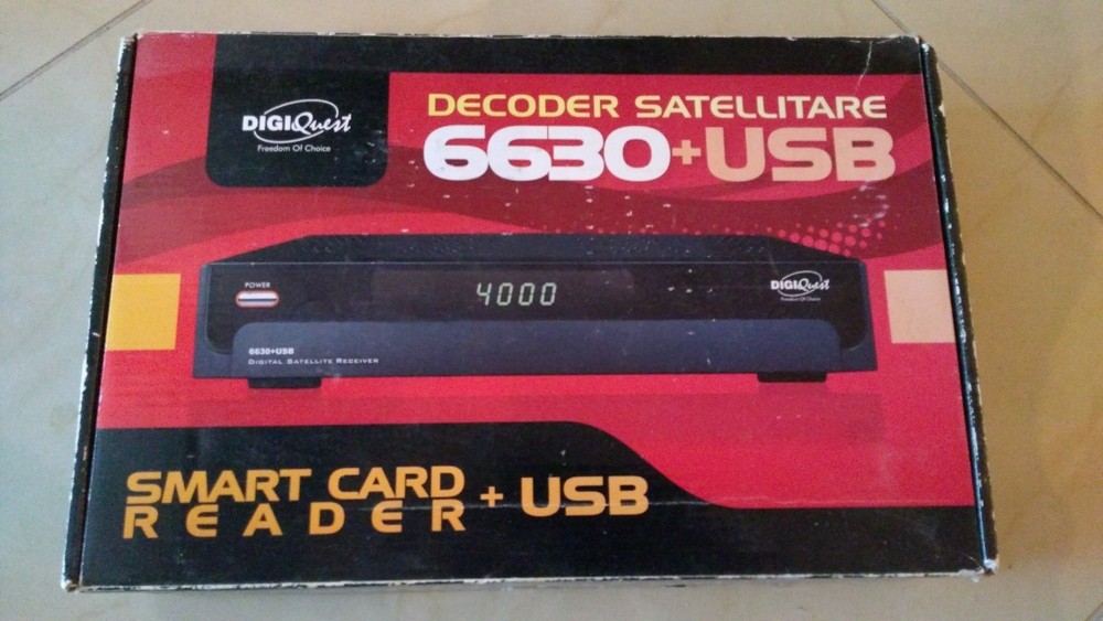 Digiquest 6630+USB Digital Satellite Receiver