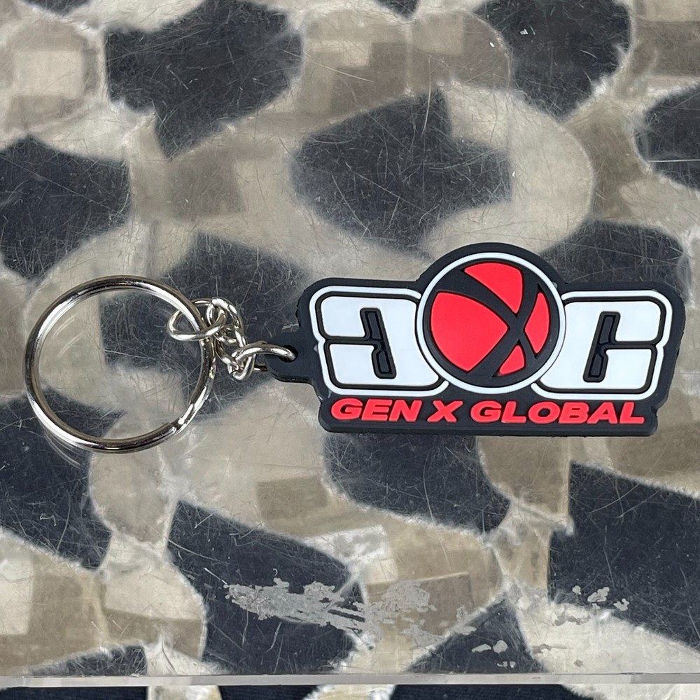 NEW Gen X Global Key Chain - Red