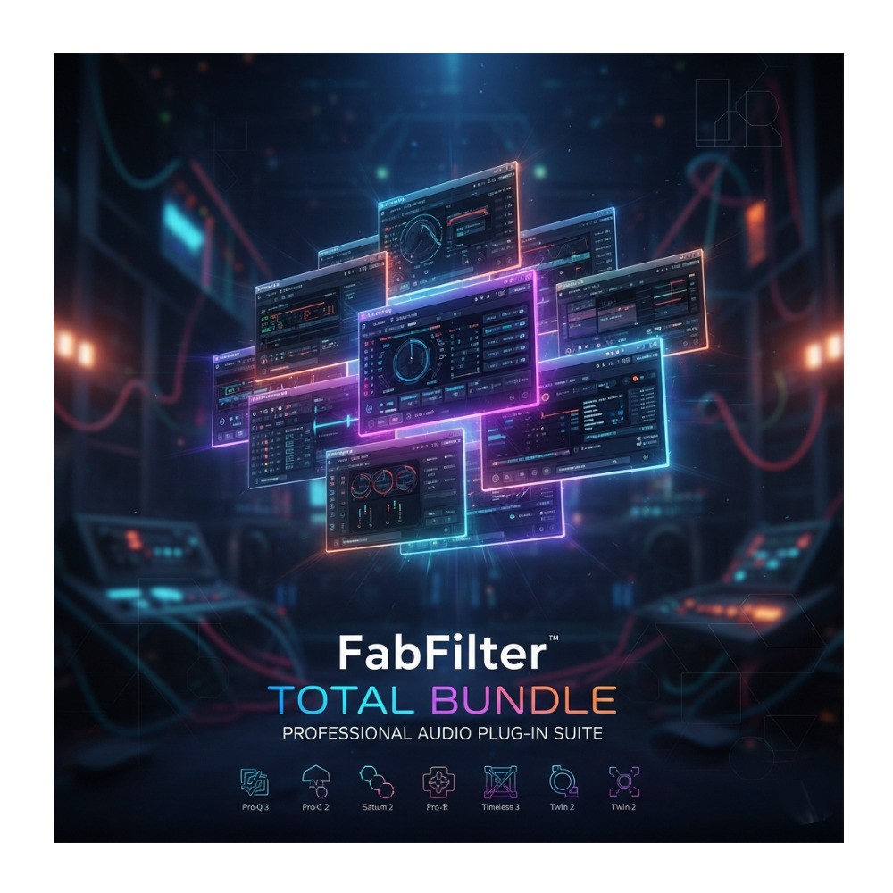 FabFilter Total Bundle Professional Audio Plug-In Suite