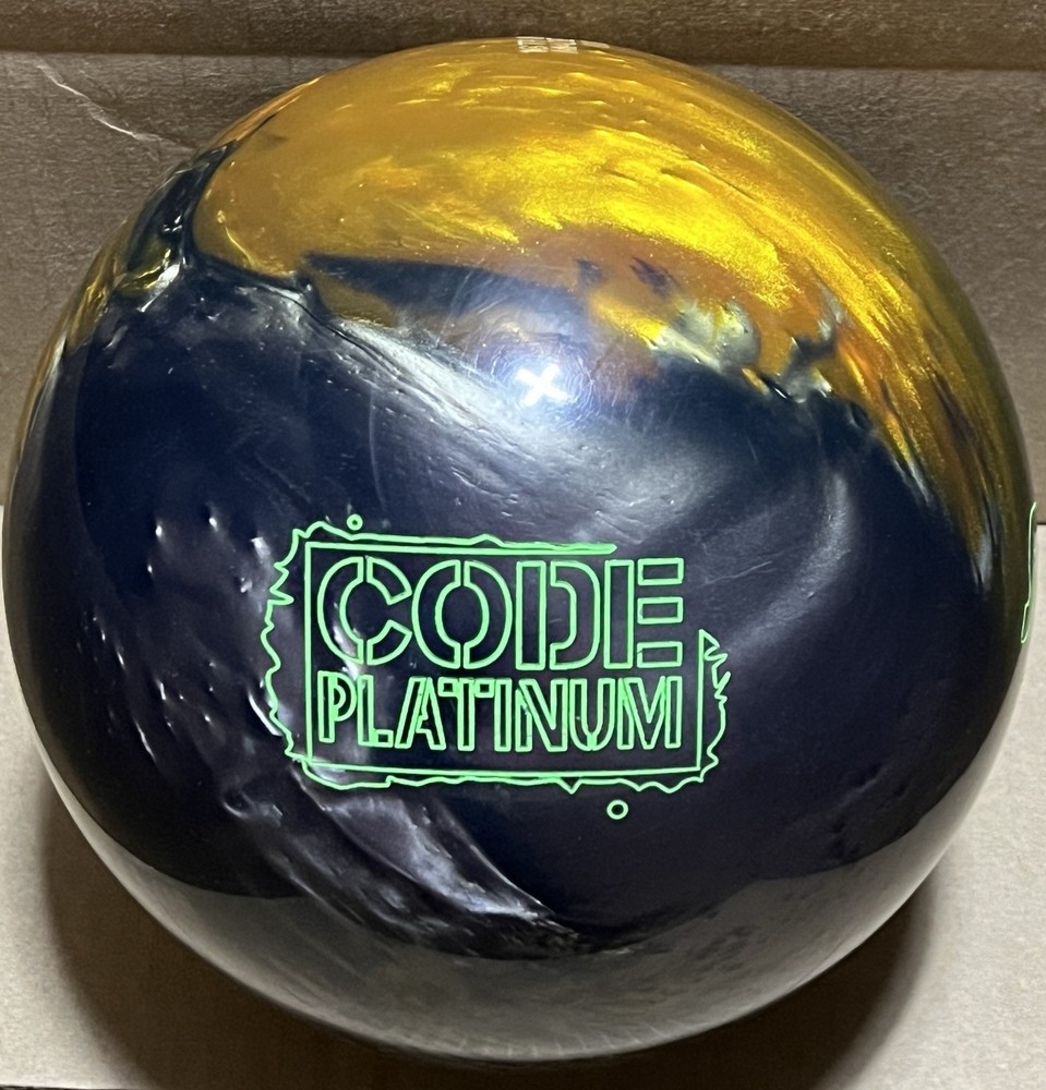 Storm Code Platinum 15 lb Overseas Bowling Ball New Without Original Box