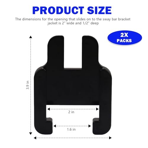 E2 Sway Bracket Jacket, Weight Distribution Hitch Parts Compatible with E2