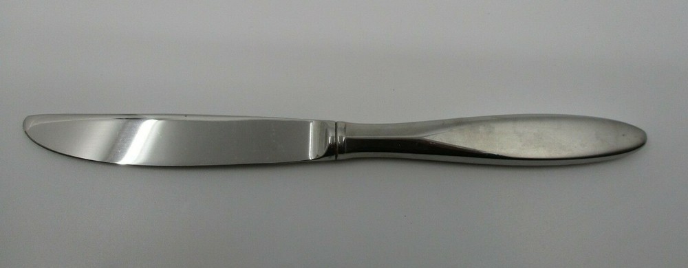 LENOX  STAINLESS VERGE FROSTED DINNER KNIFE - 9 1/4" - 05H