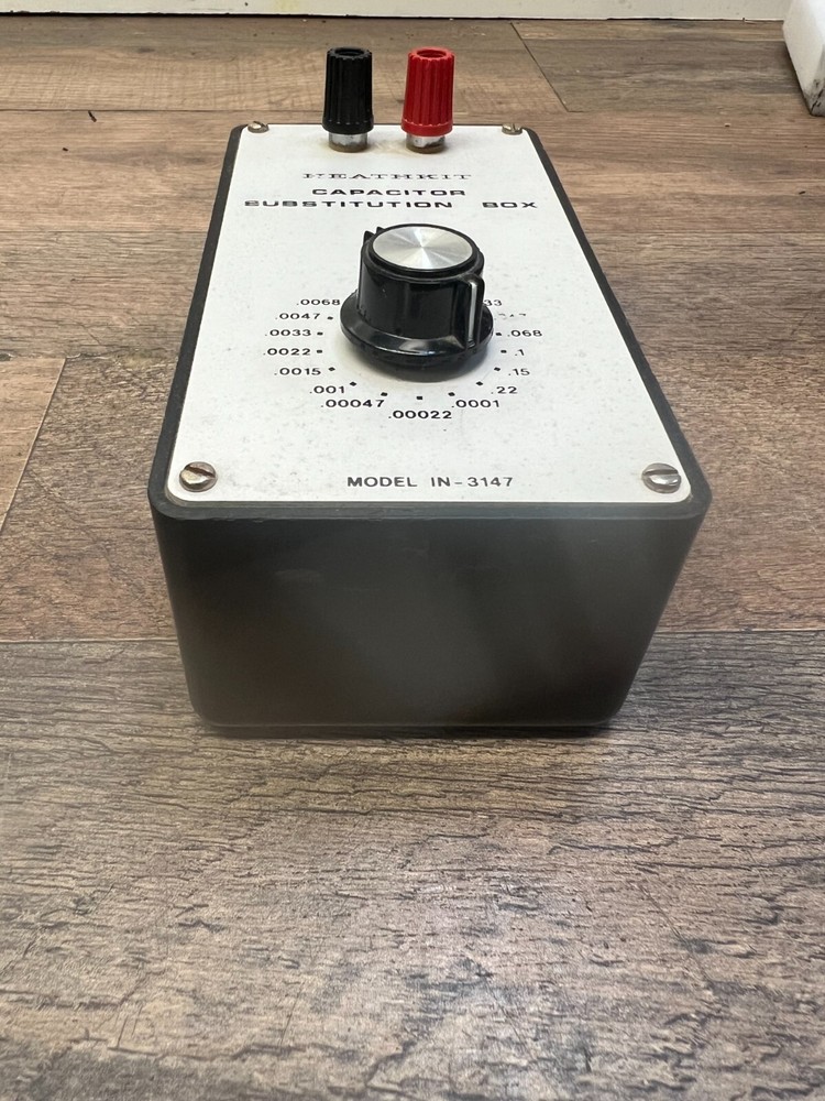 Heathkit Capacitor Substitution Box Model IN-3147