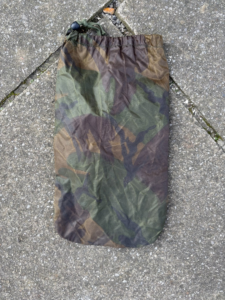 DPM Basha Storage Bag Shelter Sheet Genuine British Army Issue Drawstring