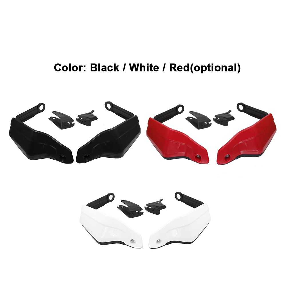 Motorcycle Handguards Hand Protector Hand Guards Windshield Replacem NGUQ