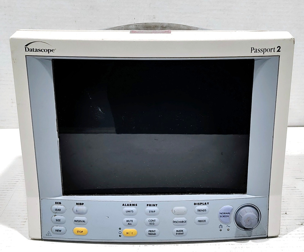 Datascope Passport 2 Versatile 6-Trace Multi-Parameter Patient Monitor Read