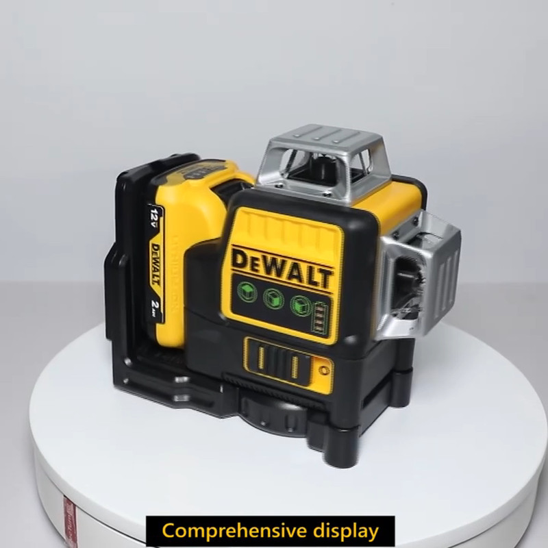 Dewalt DW089LG 12-Line Green Beam Laser Level - 360° 3-Side Coverage ⭐⭐⭐⭐⭐