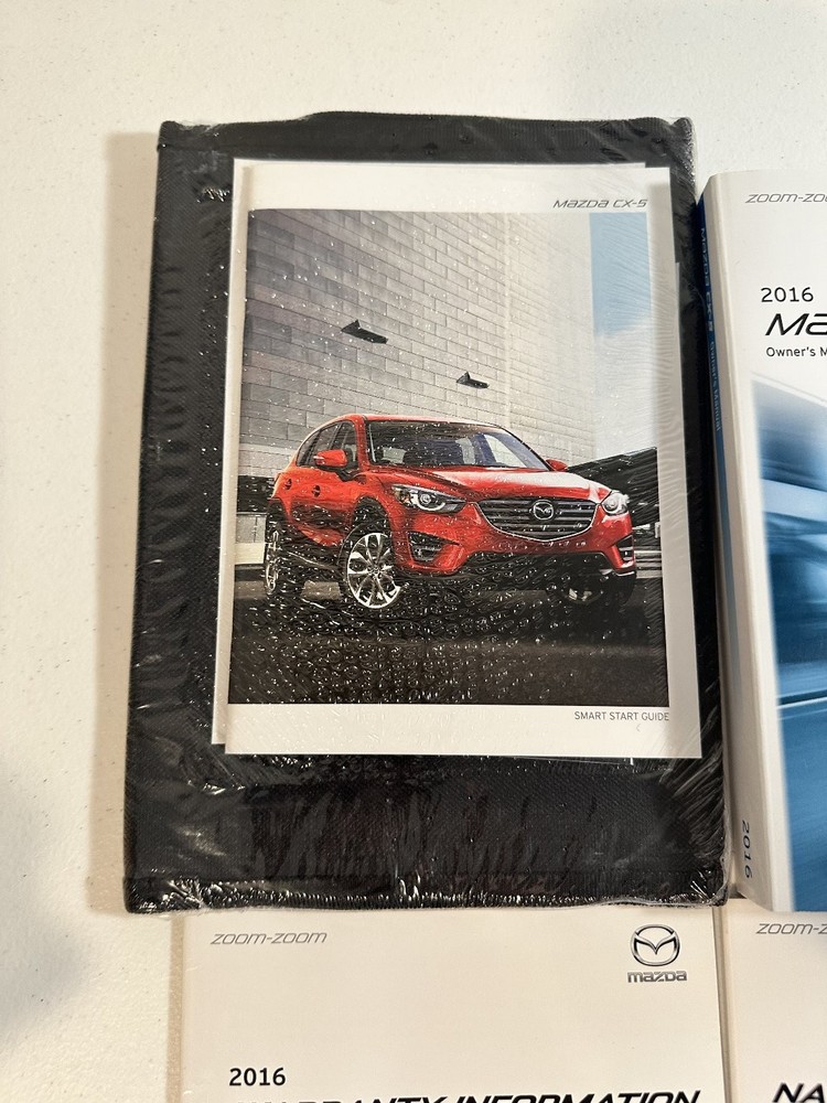 2016 Mazda CX-5 Owner's Manual Set