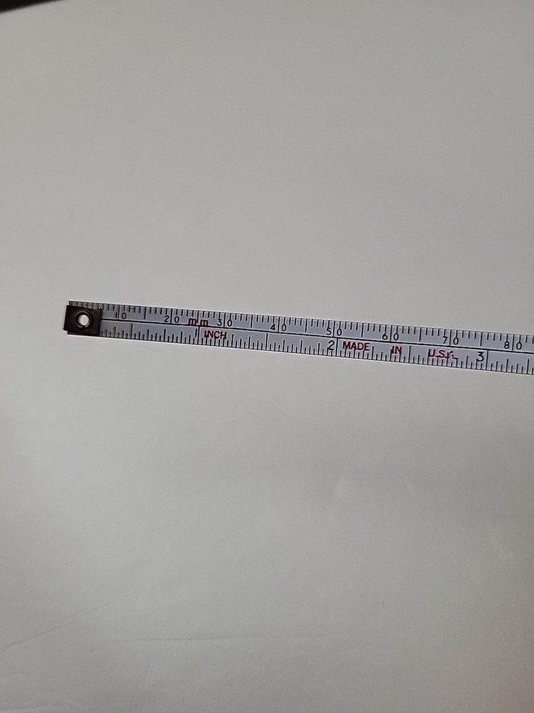 3M TelComm Products Division Tape Measure Keychain