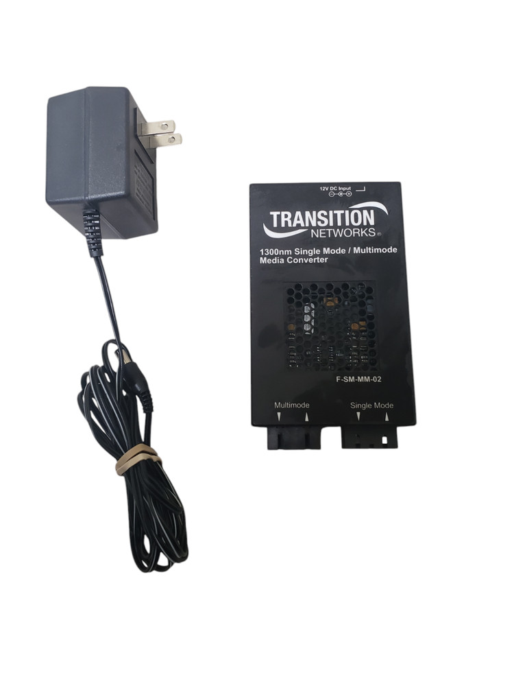 Transition Networks 1300nm Single Mode/ Multimode Media Converter F-SM-MM-02