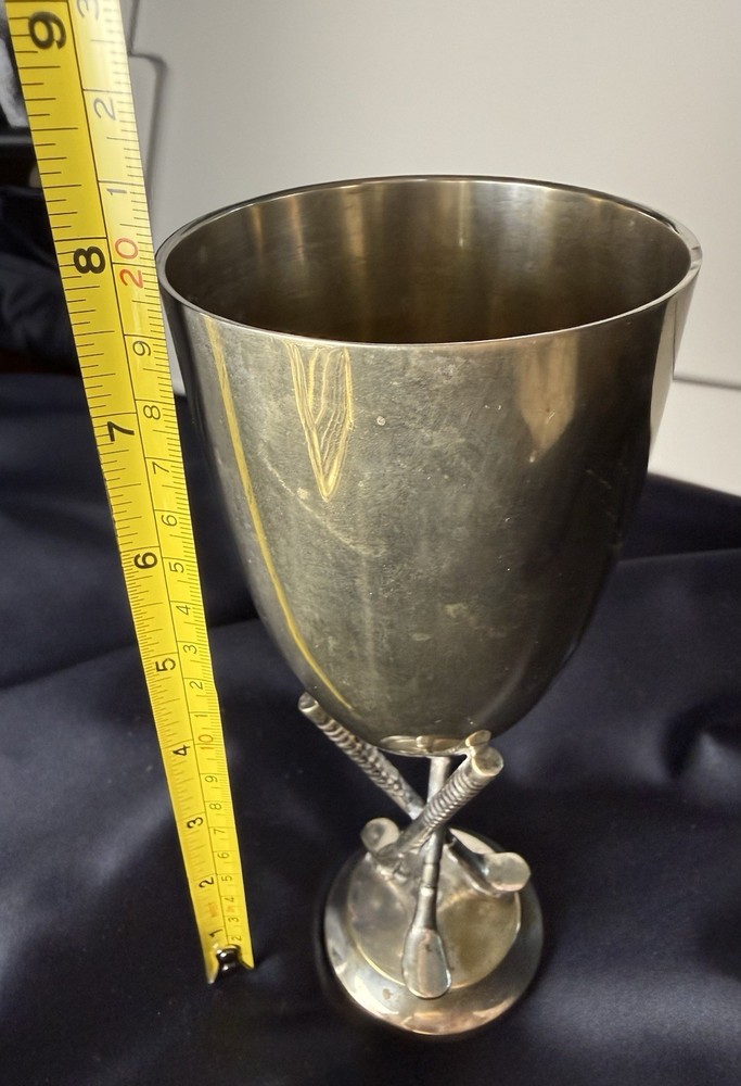 Silver Plated Golf Cup Vintage
