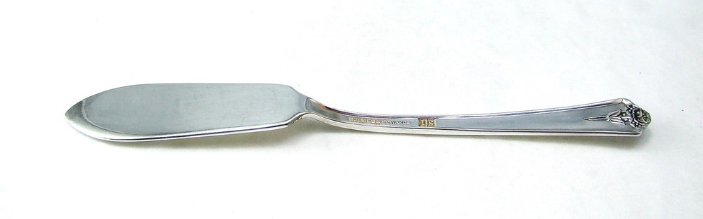 International Silverplate SPRING GARDEN Sugar Spoon & Flat Master Butter