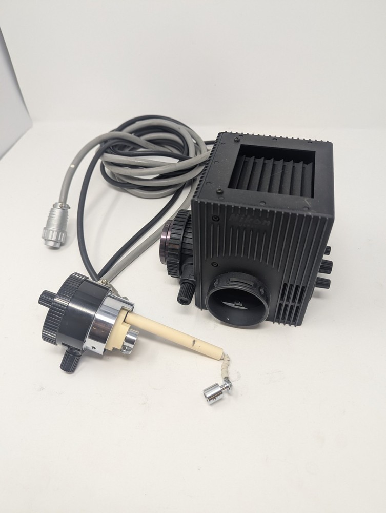 Nikon Microscope 100W Mercury Lamp Housing Hg Lamp Source Fluorescence