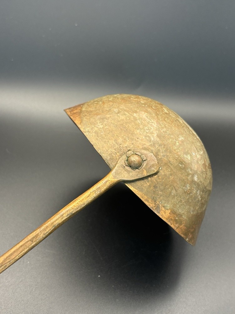 Vintage Hammered Copper Ladle 13” Long Handle 5” Cup