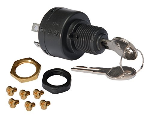 MP41000 Ignition Switch, 3 Position Magneto,white