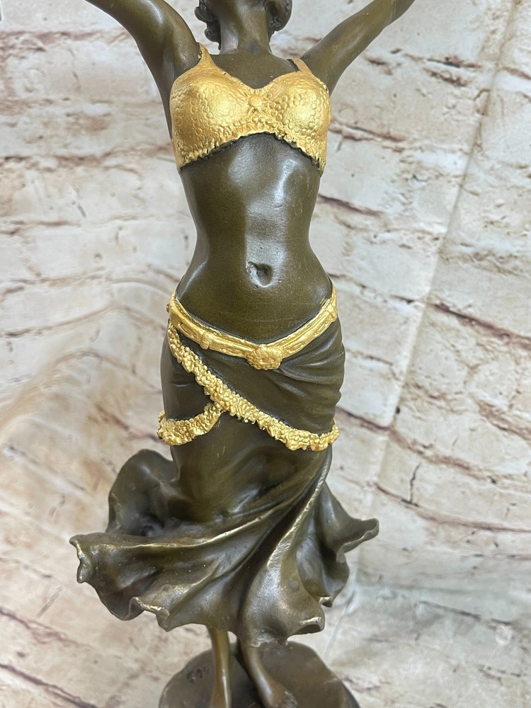 CHIPARUS BRONZE RUSSIAN DANCER LOST WAX METHOD CLASSIC ARTWORK SCULPTURE ARTWORK