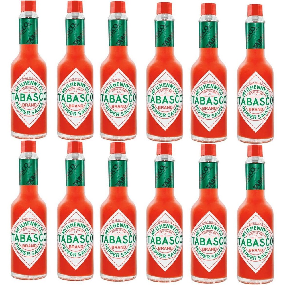 NEW Tabasco Original Red Pepper Sauce Hot Chilli 150ml Box 12
