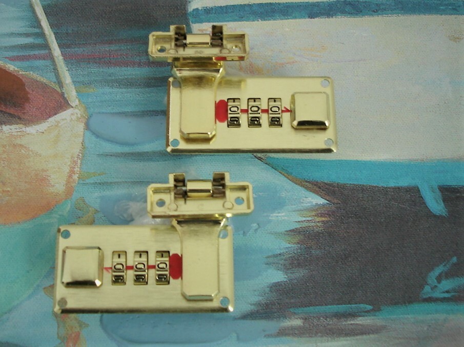 Combination Locks 1 Pair Replacement for Briefcase Attache Case Laptop Bag
