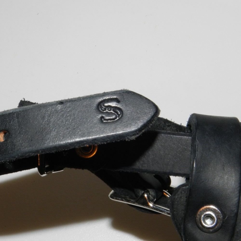 RedLine K9 Standard Leather Dog Muzzle Size S