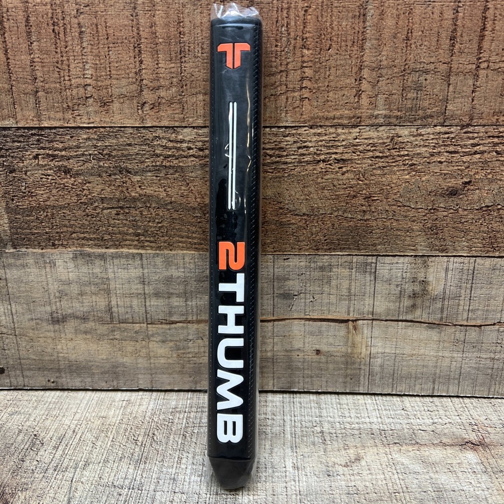 2Thumb OG Lite 31 Putter Grip Black/Orange NEW!