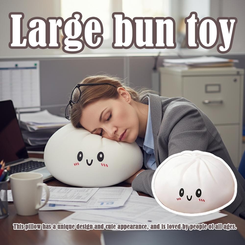 Giant Dumpling Jumbo Dumpling Toy without Steamer Box