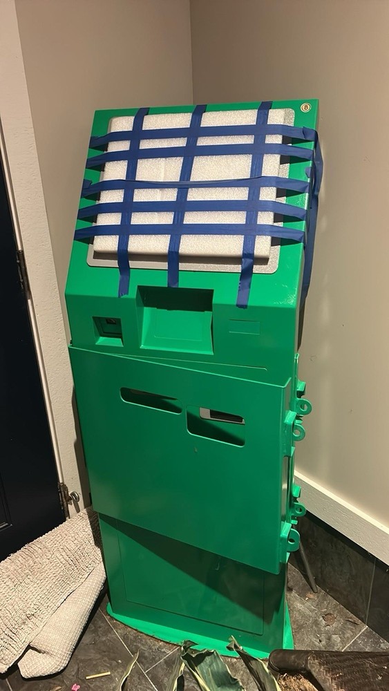 Brand New Never Used Bit coin ATM machine.