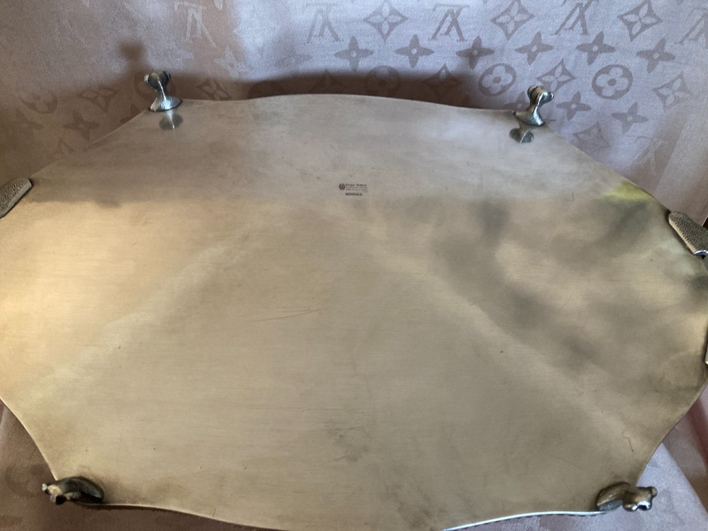 cooper brothers large silver plated tray