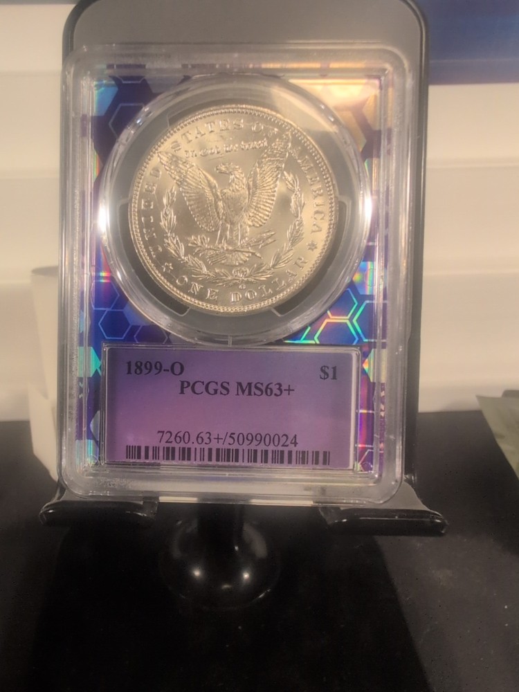 1899-O Morgan Silver Dollar PCGS MS 63+