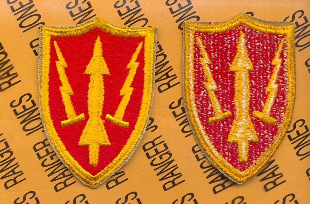 US Army Air Defense Command ADC ~3.25" uniform patch c/e