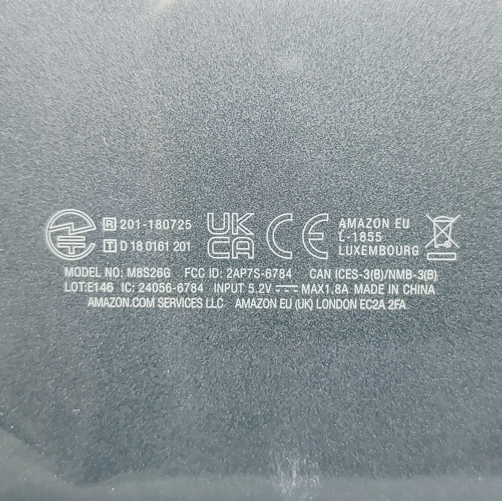 Amazon Fire7 Tablet 16GB Black w/ Alexa - Open Box Tested Working