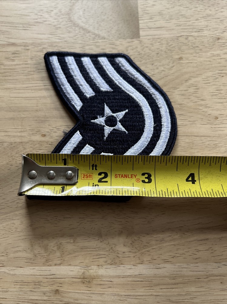 Vintage US Air Force Technical Sergeant Rank Patch Insignia E-6 E6 USAF.