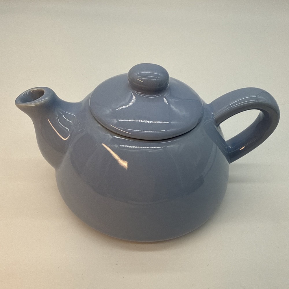 PIER 1 Stoneware 1pc Teapot  Light Blue Replacement China