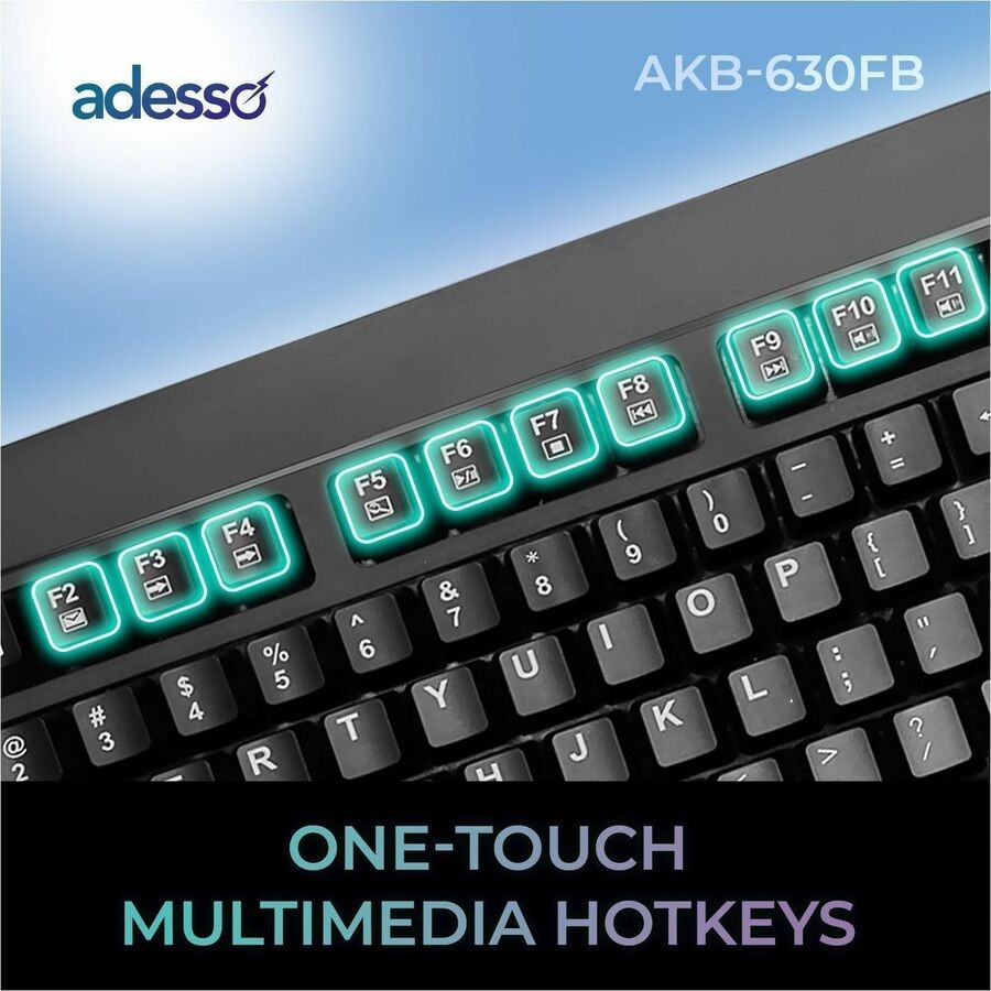 Adesso EasyTouch AKB-630FB Keyboard