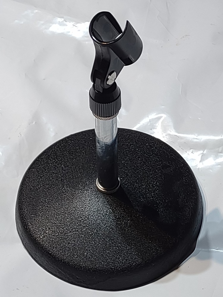 VTG Adjustable Tabletop Microphone Stand Cast Iron