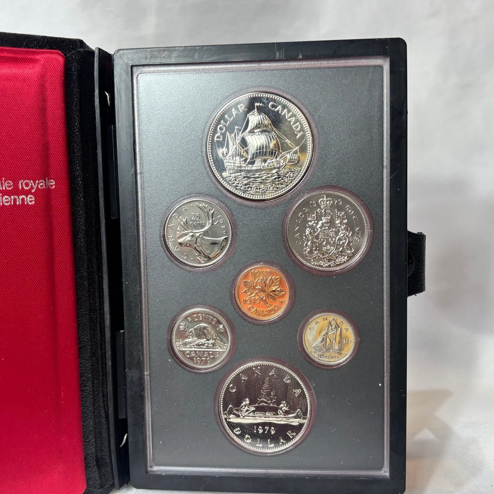 1979 Royal Canadian Mint Set Double Dollar