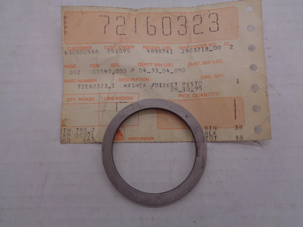 AGCO PISTON WASHER - 72160323 BX2