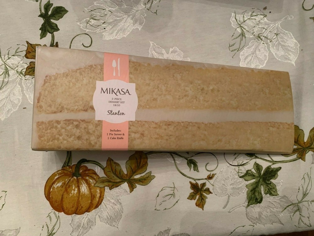 Mikasa Stanton 2-Piece Cake Knife and Server Set