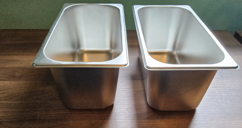 Anti-Jam Stainless Steel Steam Pan 2 Pack.