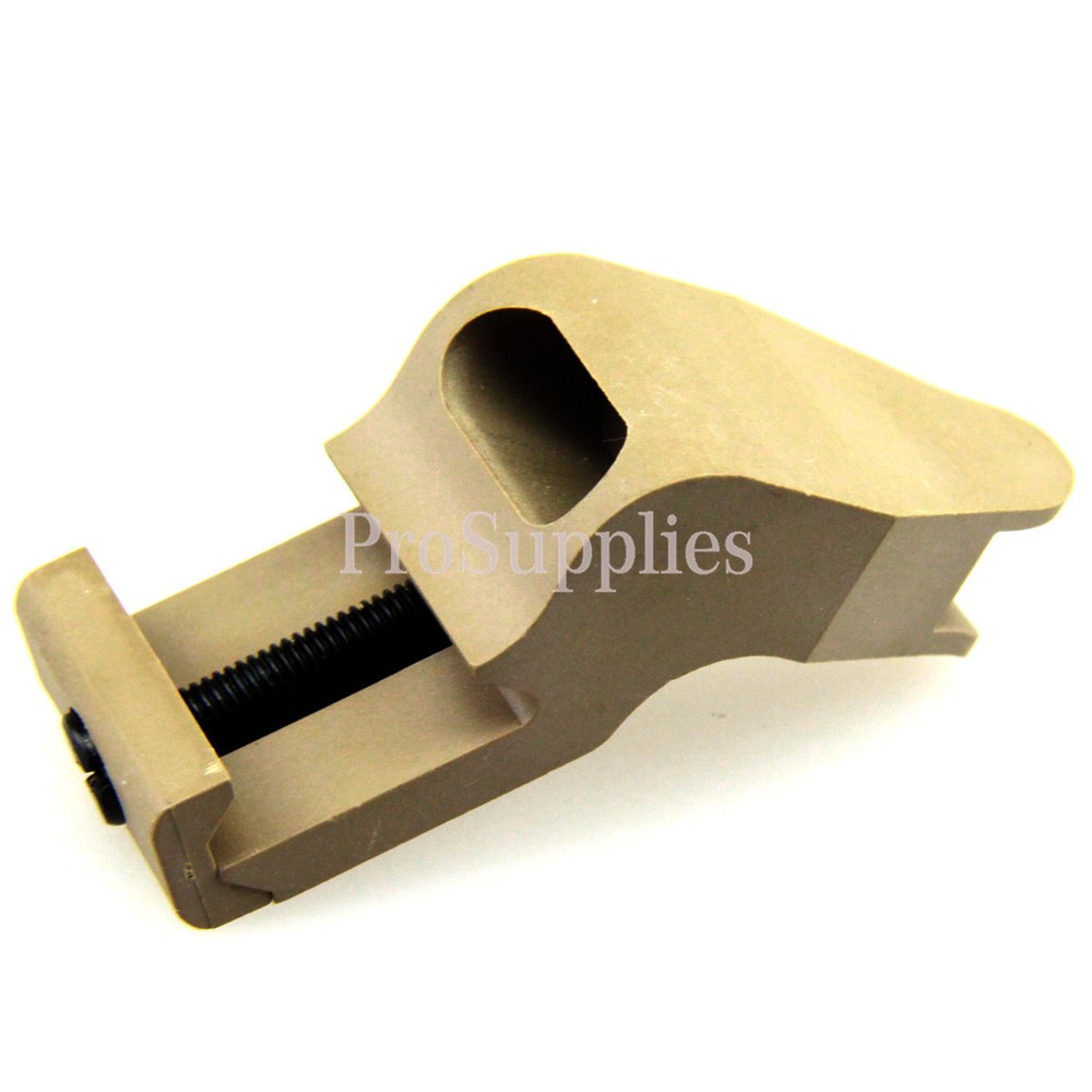 TAN Front & Rear 45 Degree Rapid Transition BUIS Backup Polymer Sight