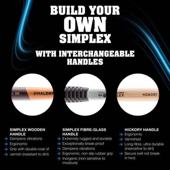 Halder 3209.060, Silver Soft Face Mallet Replacement Insert for Size 60 Simplex