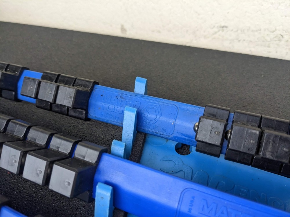 Matco Tools Plastic Socket Rail Organizers Lot
